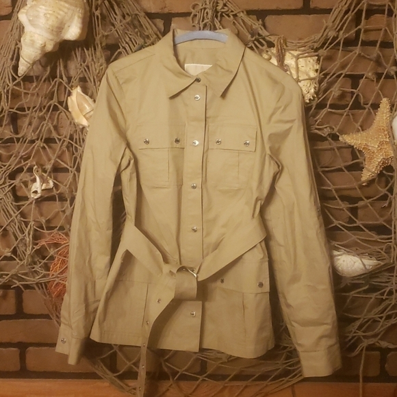 𝅺michael by Michael Kors New safari shirt - Picture 1 of 10